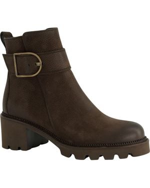 Paul Green Elissa Combat Boot - Brown