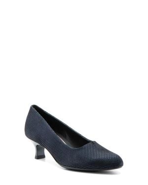 Ara Kit Kitten Heel Pump - Blue