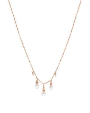 Effy 14K Diamond & Freshwater Pearl Fringe Necklace - Blue