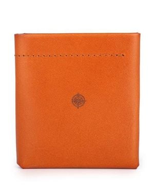 Old Trend Celosia Genuine Leather Bi Fold Wallet - Orange