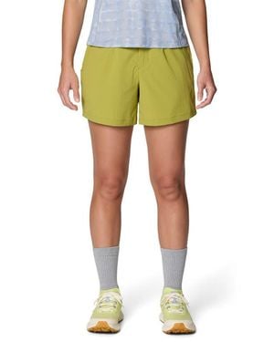 Mountain Hardwear Peak Rambler Water Repellent Shorts - Green