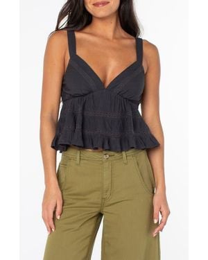 Roxy Layla Tiered Camisole - Blue