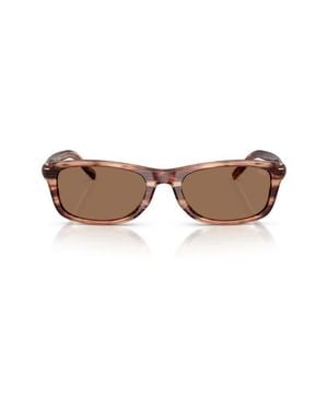 DIESEL 54Mm Rectangular Sunglasses - Brown