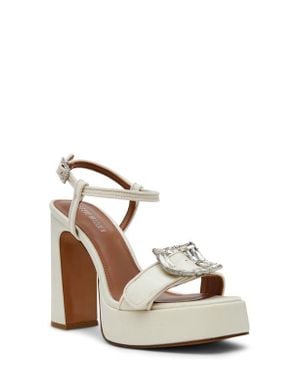 Steve Madden Liandra Ankle Strap Platform Sandal - Multicolor