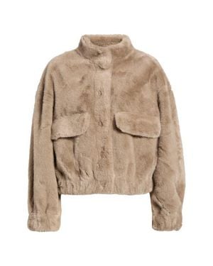 DELUC Badet Faux Fur Jacket - Natural