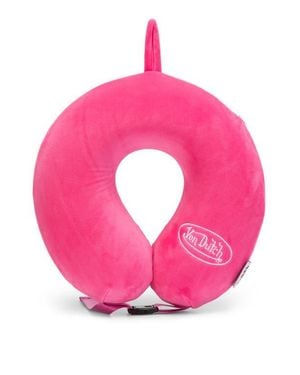 Von Dutch Classic Memory Foam Travel Neck Pillow - Pink