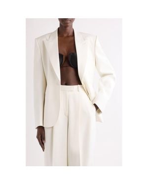 Givenchy Wool & Mohair Jacket - Natural