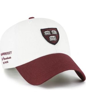 '47 Crimson Harvard Crimson Contemporary Basics Two Tone Clean Up Adjustable Hat - Red