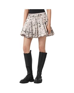 AllSaints Tulip Miniskirt - Black