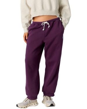 Free People Final Call Sweatpants - Purple