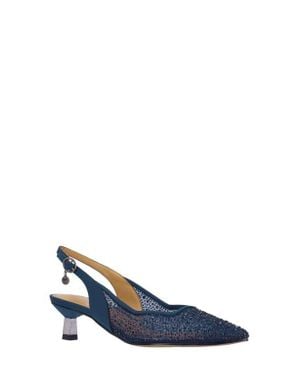 J. Reneé Alexsa Slingback Pointed Toe Pump - Blue