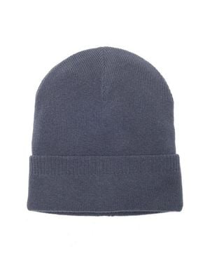 Rag & Bone Max Wool Blend Beanie - Blue