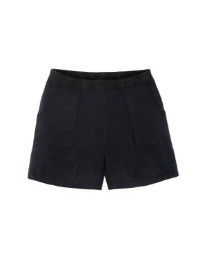 Hope & Henry Sweater Short - Black