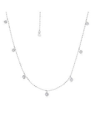 Graziela Tiny Floating Necklace - Metallic