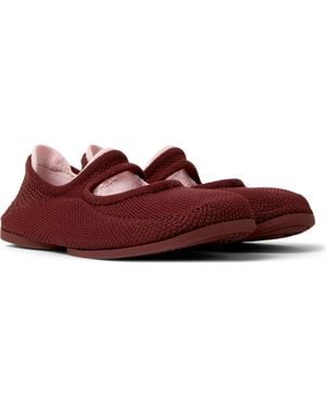 Camper Right Niko Mary Jane Flat - Red