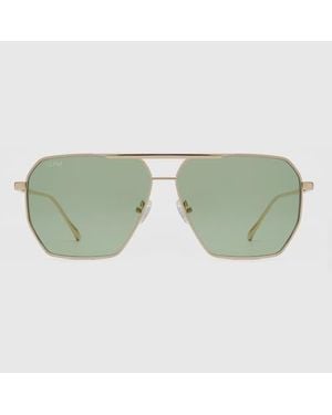 Pm Studios London Metal Sunglasses - Green