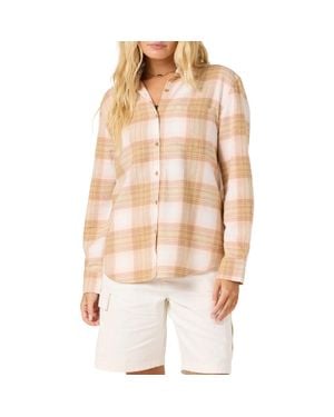 O'neill Sportswear Logan Plaid Flannel Shirt - Natural