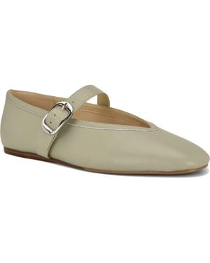 Nine West Vancee Mary Jane Flat - Green