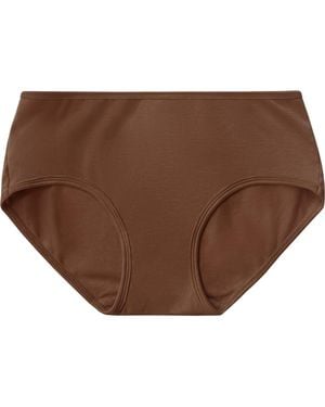 PROCLAIM Organic Cotton Mid Rise Brief - Brown