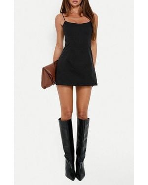 Princess Polly Yumiko Scoop Neck Playsuit - Black