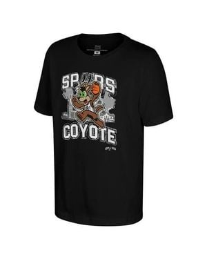 Stadium Essentials Youth San Antonio Spurs Mascot City Elementized T-Shirt - Black