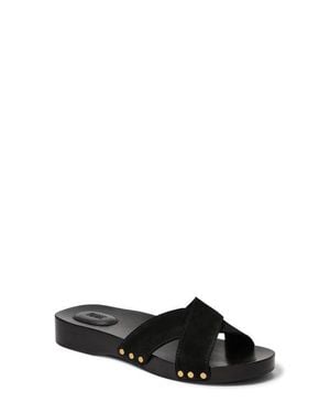 PAIGE Inez Slide Sandal - Black