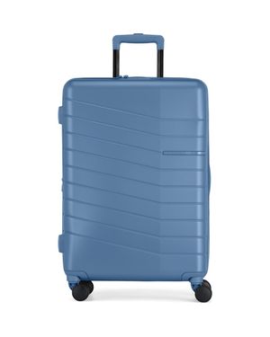 Bugatti Munich Hardside Medium Luggage With Expansion - Blue