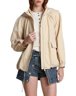 Avec Les Filles Balloon Bomber Jacket - Blue