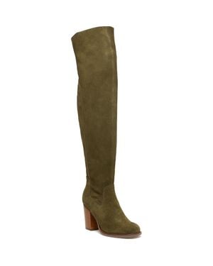 Kelsi Dagger Brooklyn Logan Over The Knee Boot - Green