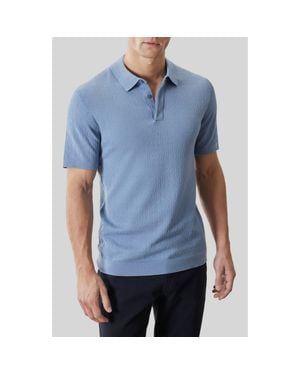 Robert Barakett Halric Polo Sweater - Blue