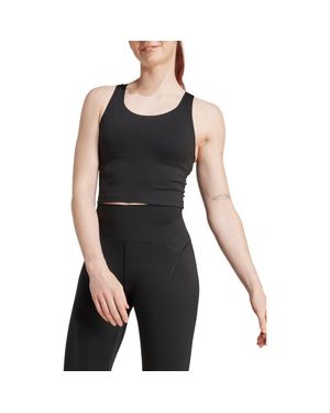 adidas All Me Medium Support Bra Tank - Black