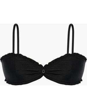 Oddli Bralette Bikini Top - Black