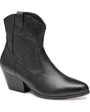 Johnston & Murphy Tristen Waterproof Western Boot - Black