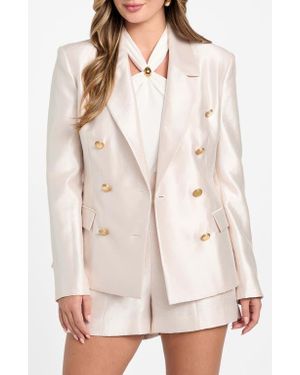 Marciano Milla Double Breasted Blazer - Natural