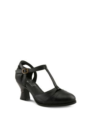 Spring Step Altamira T-Strap Pump - Black