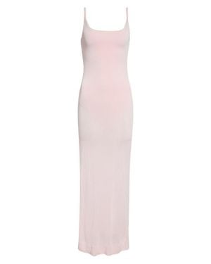 Jacquemus Nodo Bodysuit Maxi Sweater Dress - Pink