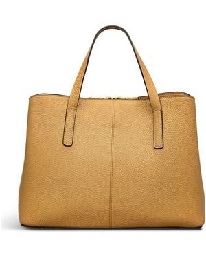 Radley Dukes Place Ziptop Satchel Bag - Natural