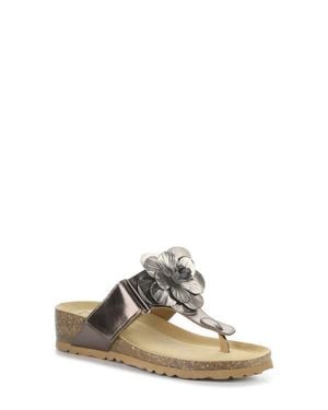 Bos. & Co. Laria Platform Wedge Flip Flop - Multicolor