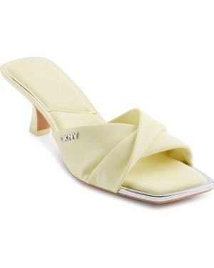 DKNY Jolaine Twist Sandal - Yellow