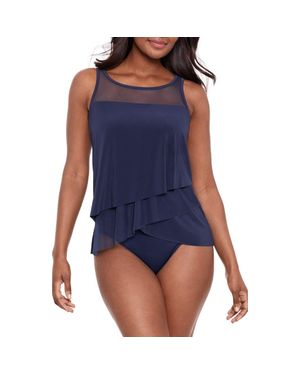 Miraclesuit Illusionist Tankini Top - Blue