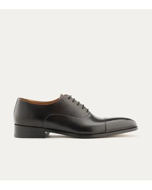 Ace Marks Griffin Cap Toe Oxford - Black