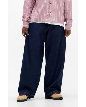 BDG Skate Wide Leg Jeans - Blue