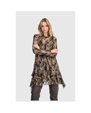 Alembika Cairn Mesh Swing Top - Brown