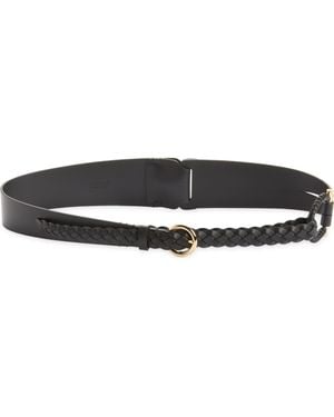 Ferragamo Donna Leather Belt - Black