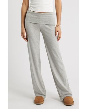 BP. Foldover Leggings - Gray
