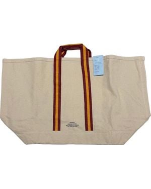 Puebco Vacation College Tote Bag - Brown