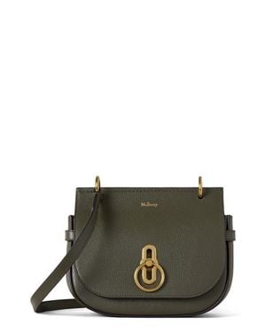 Mulberry Small Amberley Leather Satchel - Green