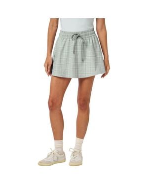 Travis Mathew Printed Opening Shot Miniskirt - Blue