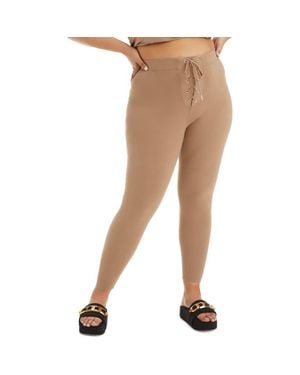 GOOD AMERICAN Essential Bombshell Leggings - Natural