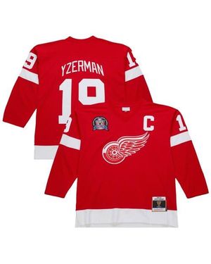 Mitchell & Ness Steve Yzerman Detroit Wings 1996-97 Power Play Jersey - Red